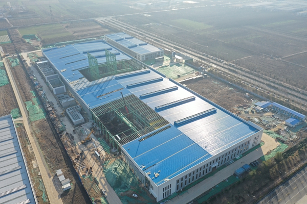 山東乾鋼金屬科技有限公司二期鋼結(jié)構(gòu)工程